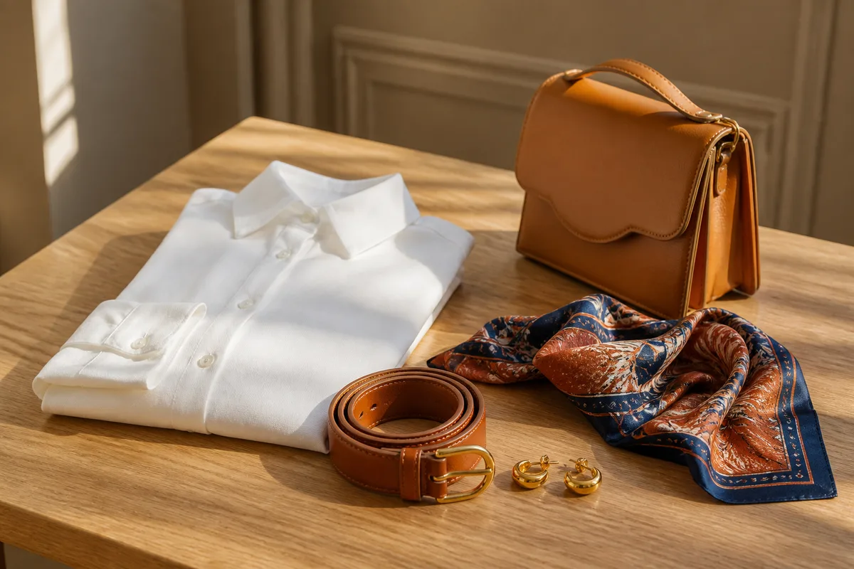 Comment accessoiriser une tenue sans la surcharger